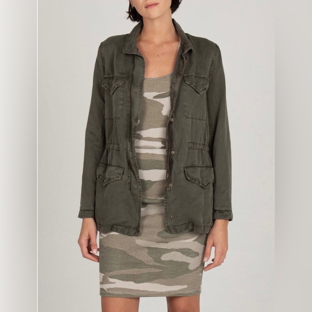 Monrow Women's Military Utility Jacket